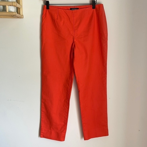 Lafayette 148 New York Cropped Bleecker Pants - Picture 1 of 6